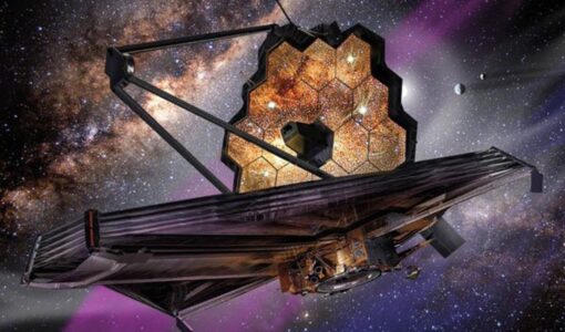 انتشارتلسکوپ فضایی جیمز وب تصویر خیره‌کننده‌ای از یک کهکشان نادر
