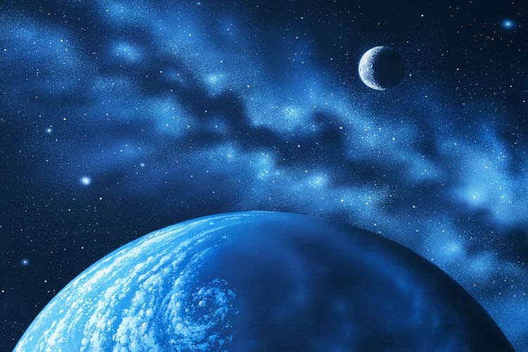 دور شدن ماه طی ۲.۵ میلیارد سال گذشته آرام آرام از زمین